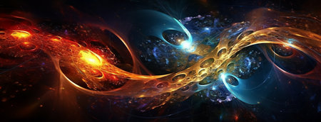 wavy 3d abstract wallpaper. generative aiの素材