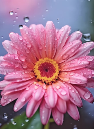 beautiful flower template design, generative aiの素材