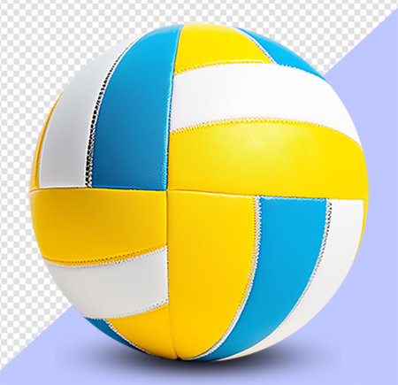 volleyball element isolated on transparent background. generative aiの素材