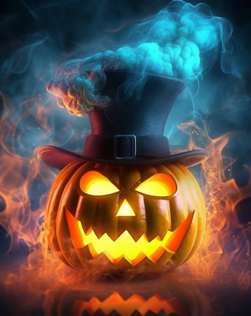 celebration banner, happy halloween poster, generative aiの素材