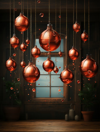 merry christmas celebration poster, generative aiの素材