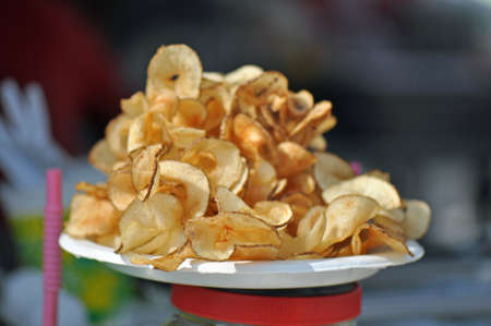 Butterfly Potato Chips for sale at the North Carolina State Fair Grounds in Raleigh