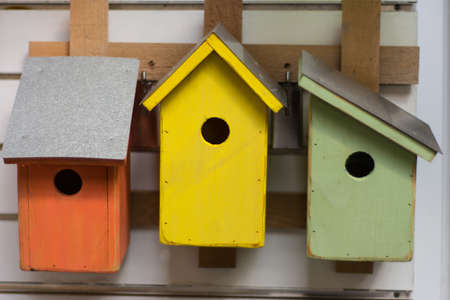 decorative wooden bird houses for sale