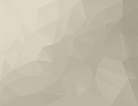 Polygonal mosaic background in white, gray and yellow colors. Used for creative design templatesのイラスト素材
