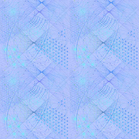 Sacred geometry symbols and elements wallpaper seamless pattern. Cosmic, universe, bing bang,...