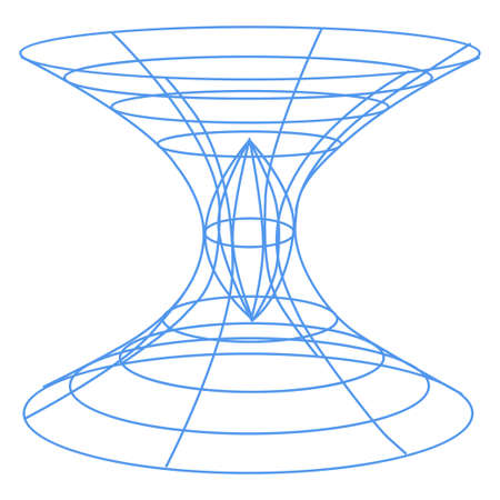 Scheme of physics, chemistry and sacred geometry. The science theme.のイラスト素材