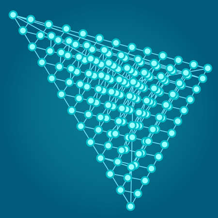 Scheme of physics, chemistry and sacred geometry. The science theme.のイラスト素材
