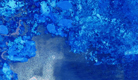 Cosmic Paper Marble Texture. Background texture. Color abstract background. Blue space watercolor...