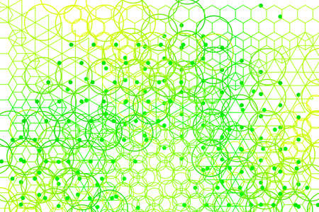 The science and mathematics abstract background with circles, cube, triangles and a lot of lines. Sacred geometry backdrop. The chemistry and astrology. Graphic elements for identity design.のイラスト素材