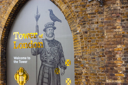London, United Kingdom - September 14, 2017: The glass showcase of the Tower of London. Golden...