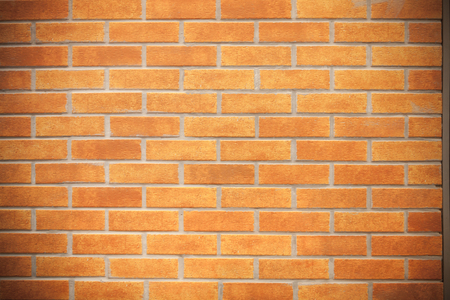 Background of old vintage brick wallの写真素材