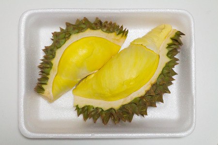 durian is king of fruit in Thailandの写真素材