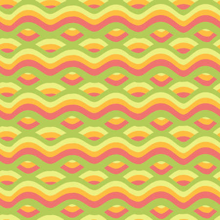 colorful abstract pattern, waves backgroundのイラスト素材