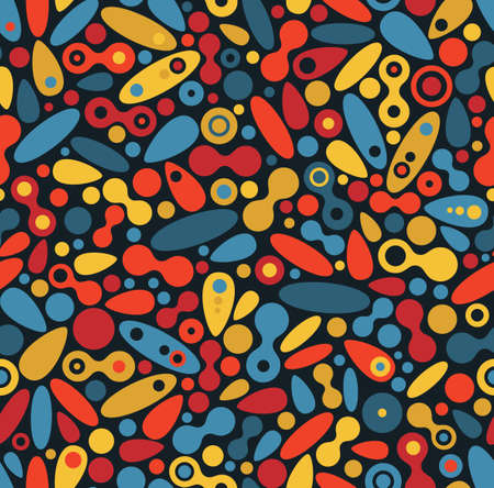Seamless abstract background. Vector colorful texture.のイラスト素材