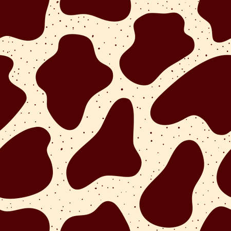 Seamless pattern of animal skin. Vector art.のイラスト素材