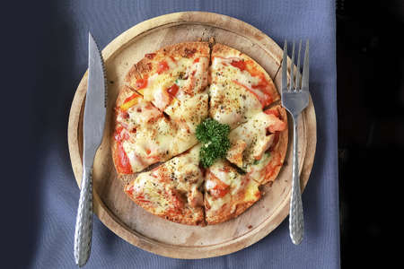 Homemade Food fresh Pizza Cheese