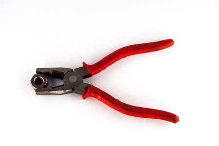 pliers for metal workの写真素材