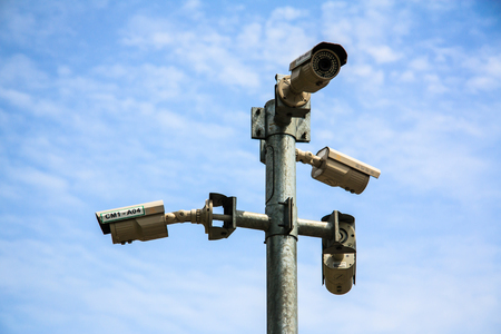 CCTV  camerasの写真素材