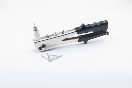 Hand riveterの写真素材