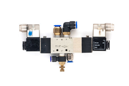 Pneumatic valvesの写真素材