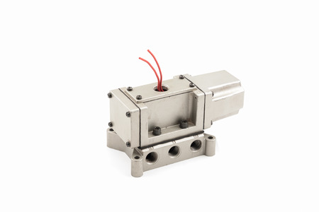 Pneumatic valves seriesの写真素材