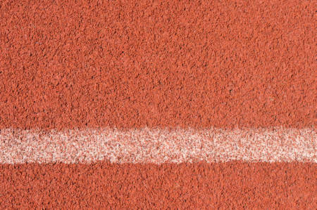 White line fade away on racecourses の写真素材