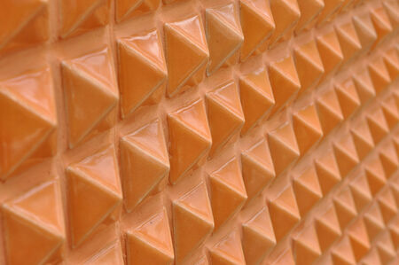 Pattern of triangle stone for background.の写真素材
