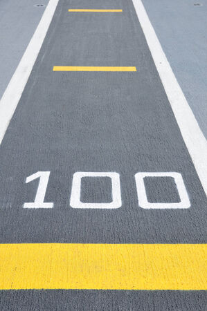 Way for one hundred completed.の写真素材