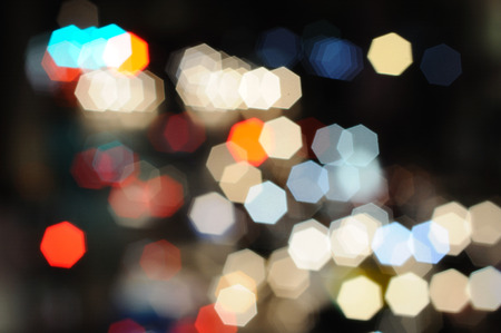 Nice bokeh from Celebration and canival lighting.