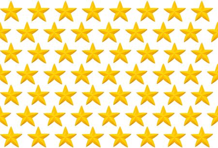 Yellow stars pattern and texture for background. Seamless