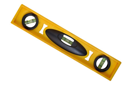 Yellow bubble spirit levels