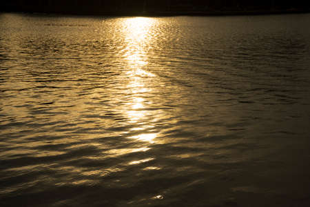 Beautiful reflection on the waterの写真素材