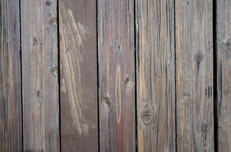 Top view of old wooden terrace floor.の写真素材