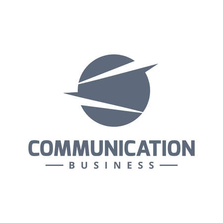 Communication business logo template for your communication business logoのイラスト素材