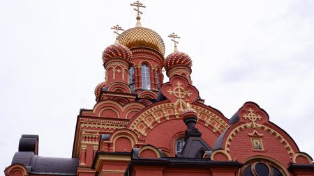 St. John the Baptist Monastery, founded in 1688. Astrakhan, Russiaの写真素材