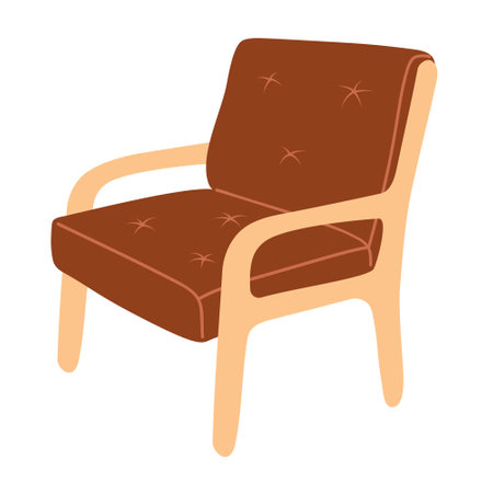 Armchair icon. Isometric of armchair vector icon for web designのイラスト素材