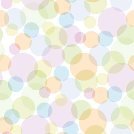 Seamless pattern with color circles for design, kids patternのイラスト素材