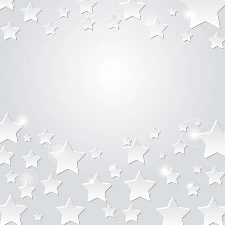 Star on a gray background abstract light background. illustrationのイラスト素材