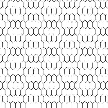 Snake skin texture. Seamless pattern black and white background. Vector illustrationのイラスト素材