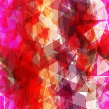 Abstract geometric seamless pattern with rhombus and brilliant decorative contemporary elements....