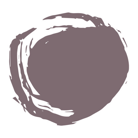 Card banner design paint stain scandinavian style gray brown isolated on white background. simple ornament trend of the season. Abstract template frame for your text, copy space.Vector illustrationのイラスト素材