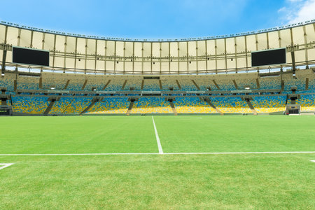 The Maracana Stadium in Rio de Janeiro, Brazilのeditorial素材