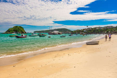 Armacao Beach in Buzios, Rio de Janeiro. Brazilの写真素材