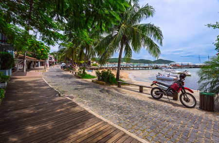 Seafront in Buzios, Rio de Janeiro. Brazilの写真素材