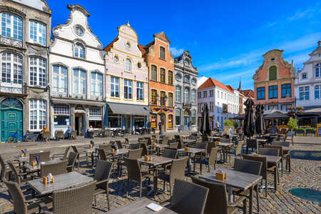 Grote Markt in Mechelen, Belgium. Mechelen is a city and municipality in the province of Antwerp, Flanders, Belgium.の写真素材