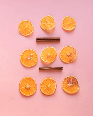 Dried orange slices