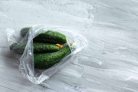 Ecological food bagの写真素材