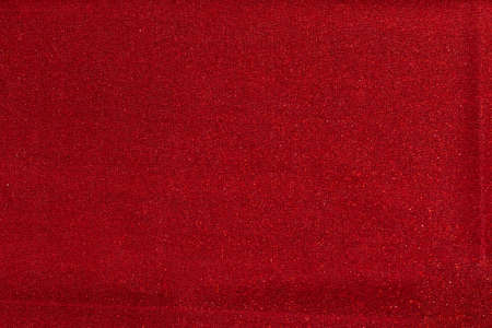 red shiny grain textile background, template for greeting postcard or text