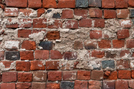 old brick and concrete textured wall