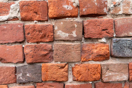 old brick and concrete textured wall